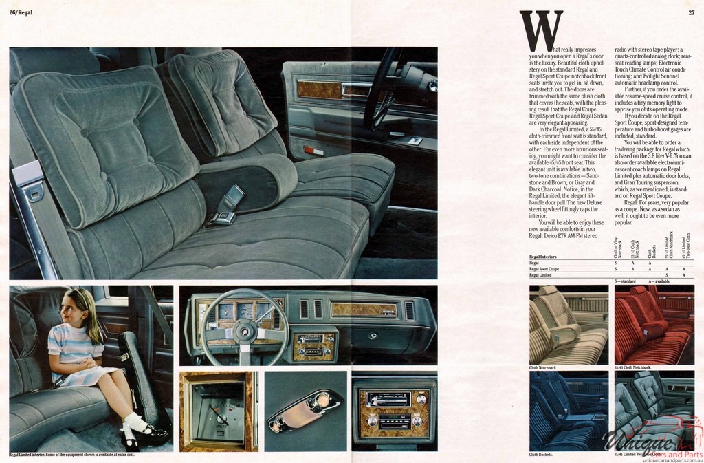 1982 Buick Prestige Full-Line All Models Brochure Page 14